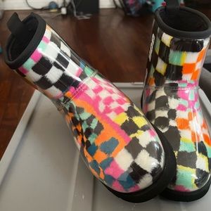 Women Multicolored Ugg Waterproof Boots🔥